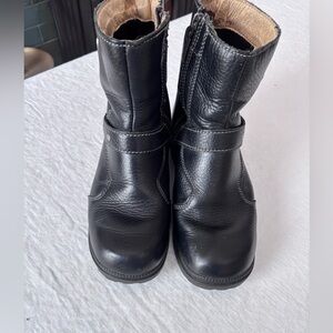 Milwaukee Motorcycle Clothing Company MVB237 Delusion Black Leather Boots 8.5